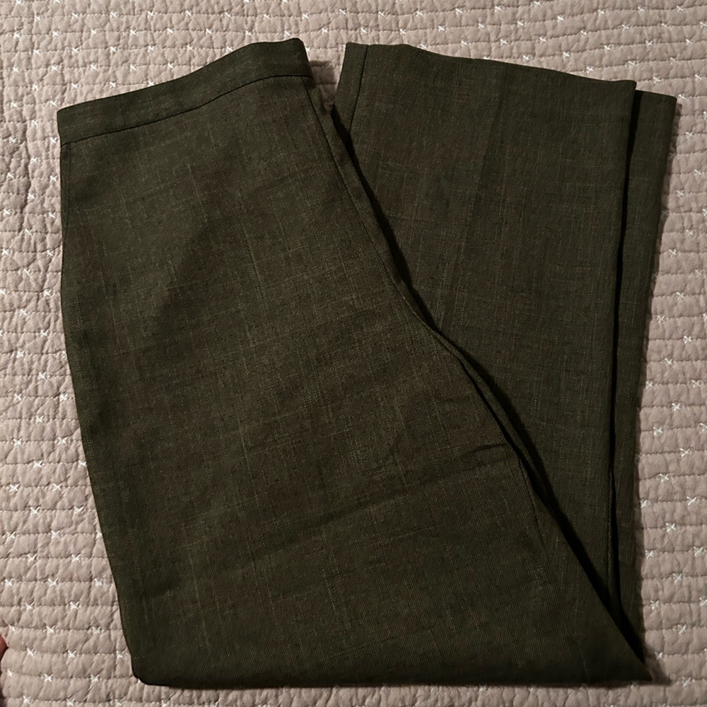 Alfred Dunner Elastic Waist Polyester Short Petite Pants - Pull-On Style